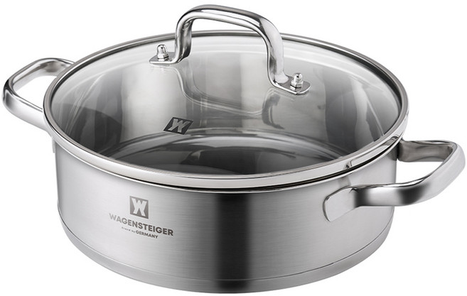 WAGENSTEIGER 電磁爐 Tiff 不鏽鋼鍋具系列 火鍋26, 混合色, 26cm, 1個