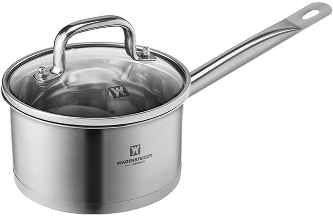 바겐슈타이거 인덕션 티프 스텐 편수냄비, 18cm, 혼합색상, 1개