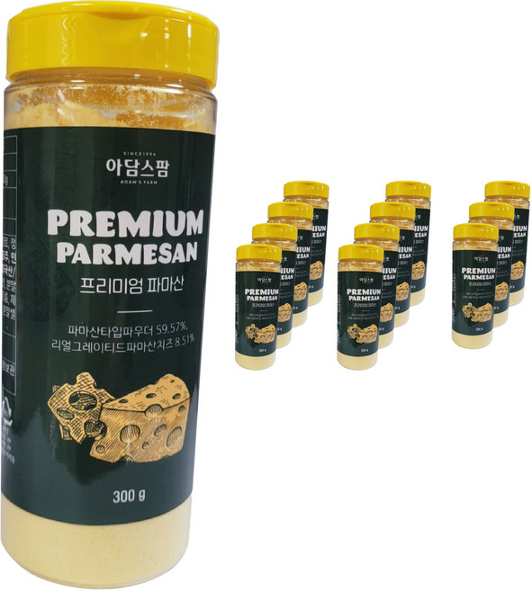 亞當斯農場 優質帕瑪森, 12個, 300g