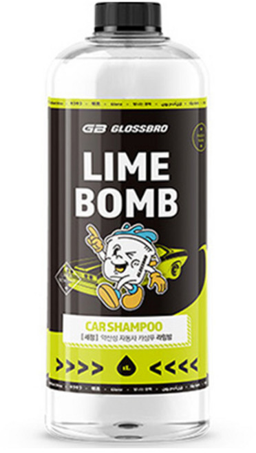 글로스브로 라임밤 약산성 카샴푸, 1L, 1개