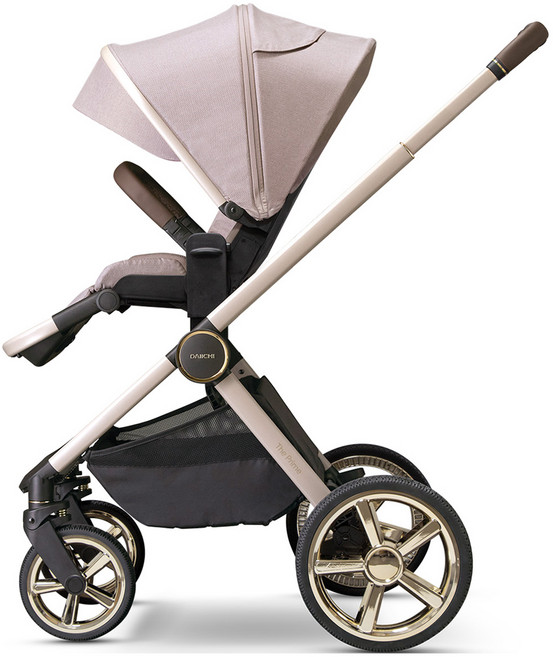 다이치 더 프라임 스카이 시트 높이조절 유모차, 골드핑크