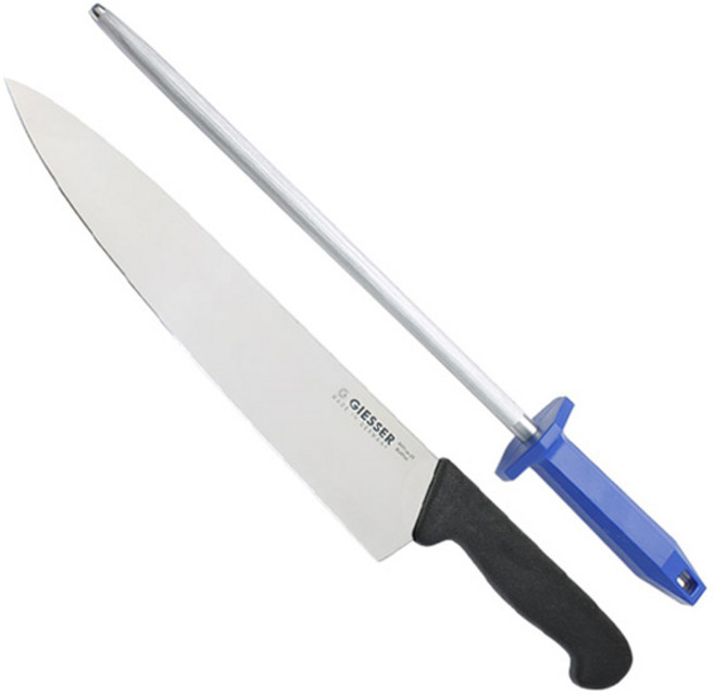 기셀 셰프나이프 29cm + 야스리 30cm, 1세트, 셰프나이프 + 야스리