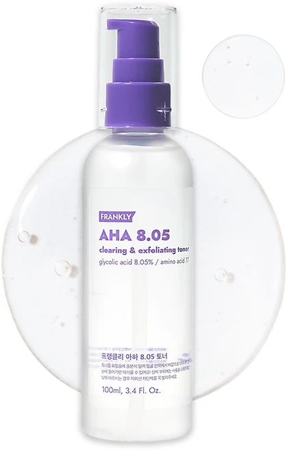 프랭클리 AHA 8.05% 각질 토너, 100ml, 1개 - 쿠팡