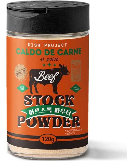 디쉬프로젝트 비프스톡 파우더, 120g, 1개 - 쿠팡