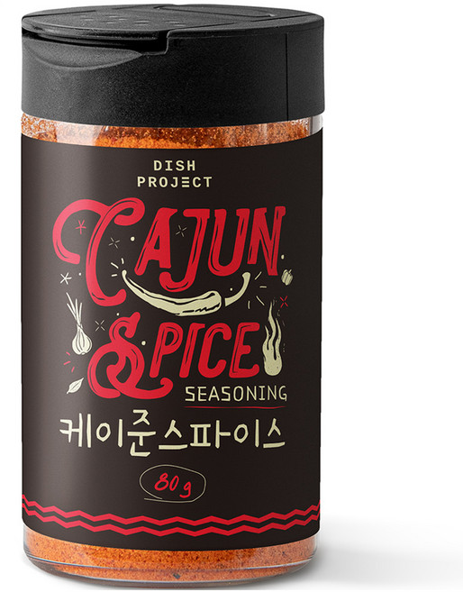 디쉬프로젝트 케이준스파이스, 80g, 1개