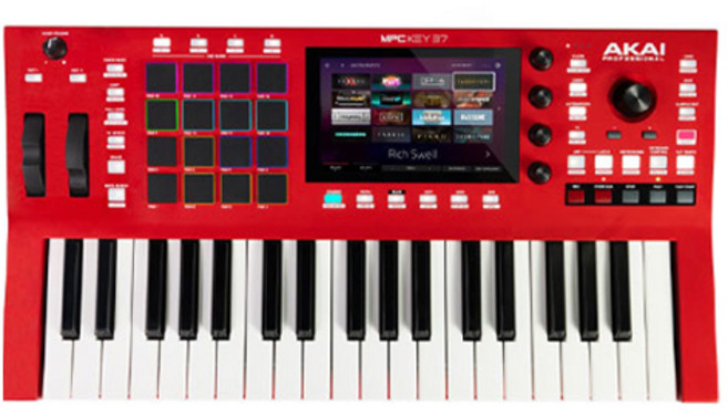 아카이 MPC Key 37 신디사이저 키보드, 혼합색상, MPCKEY37XEUK, 1개