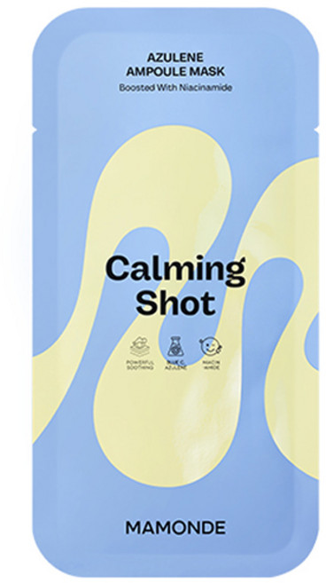 마몽드 카밍 샷 아줄렌 앰플 마스크팩 23ml, 1개, 1개입