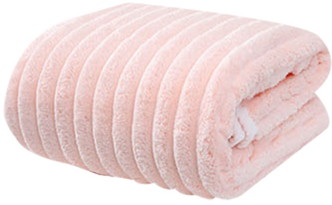 힙앤바디 호텔바스 타올 대형 670g 90 x 190 cm, 핑크, 1개