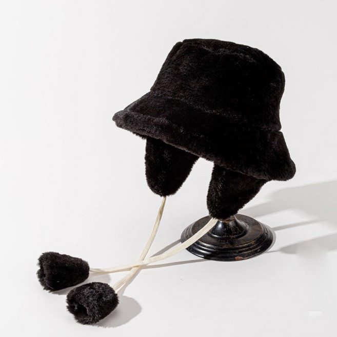 Elsso 冬季仿貂毛護耳帽