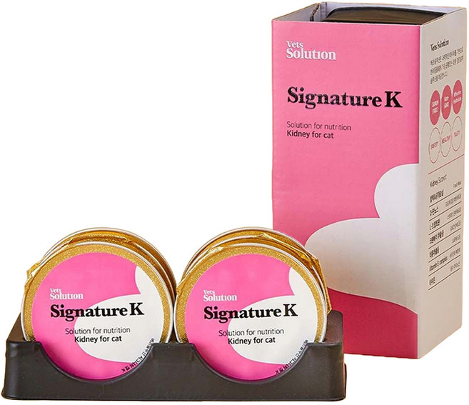 베츠솔루션 고양이 시그니쳐캔 K 6p, 신장, 180g, 1개