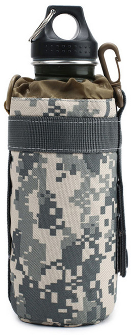 히즈플랜 아웃도어 물병 파우치 밀리터리