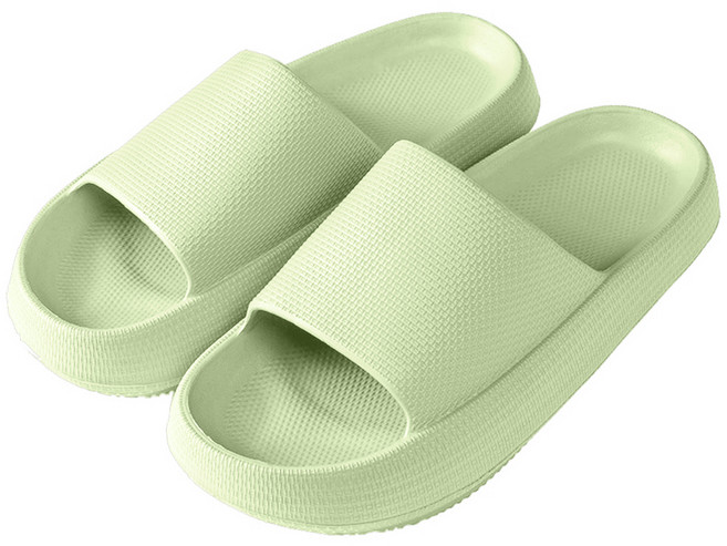 라이프서치 미끄럼 방지 경량 슬리퍼, 그린, 1개