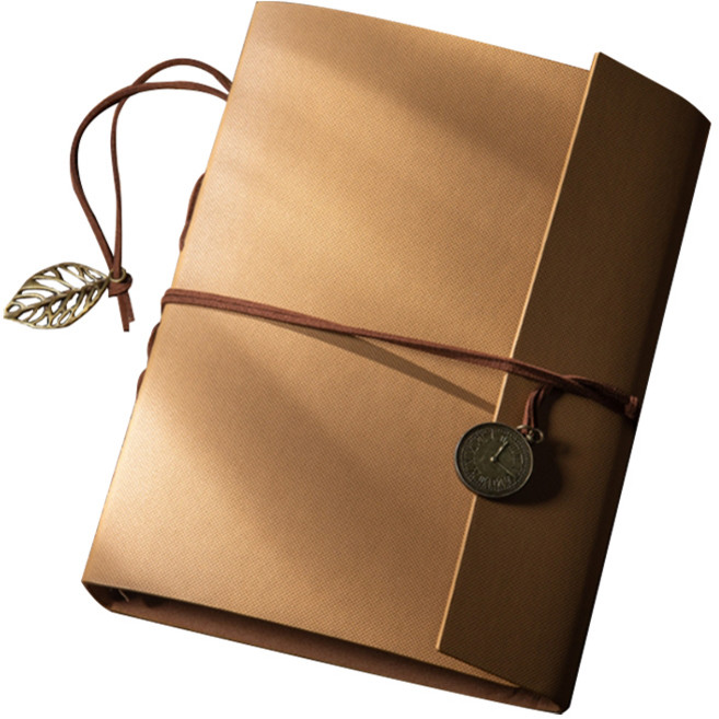 데이소이 다이어리 기록형 접착식 앨범 TYPE 02, 베이지브라운, 16매