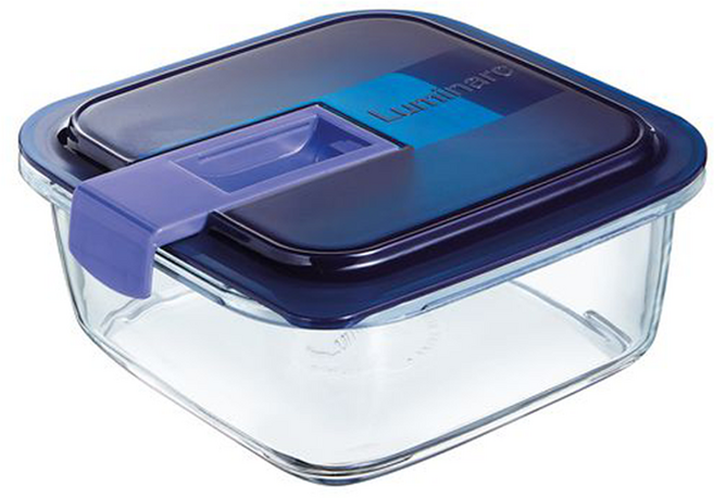 루미낙 이지박스 정사각 밀폐용기, 1개, 760ml