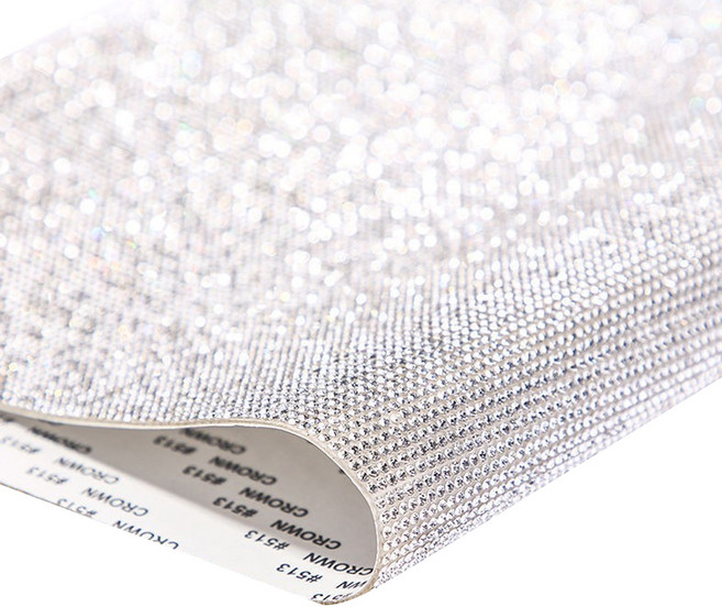 만들하비 큐빅 쥬얼리 비즈 보석 테이프 꾸미기 스티커 소, 01 화이트, 1개