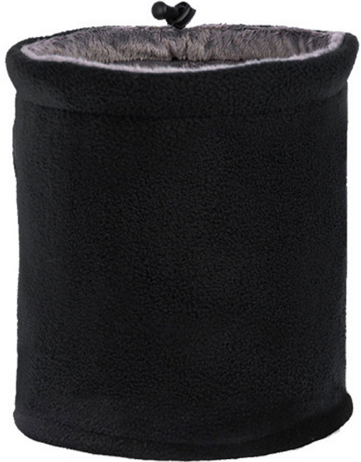 째째마켓 기모 방한 겨울 멀티 넥워머 HWE-4, 블랙, 1개