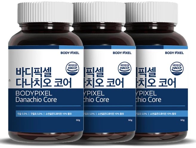 바디픽셀 다나치오 코어, 60g, 3개 - 쿠팡
