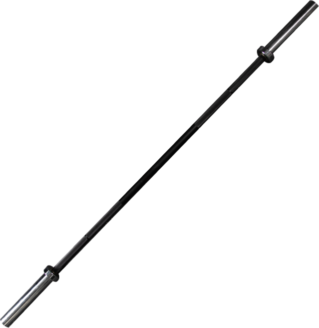 더스크랙 제로 탄력봉 중량봉 바벨봉 1800mm, 12.7kg, 1개, 블랙