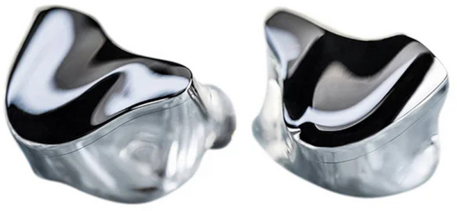 두누 1DD + 4BA + 4EST 플래그십 유선이어폰, GLACIER, 실버