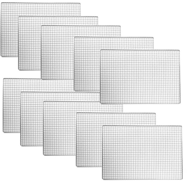 차크닉 일회용 석쇠 바비큐 소 300 x 400 mm, 10개