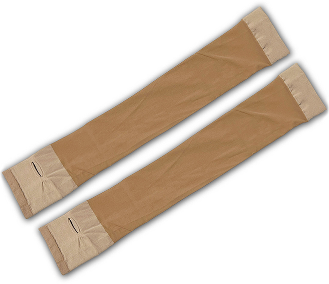 헬로버디 골프 UV 자외선차단 암슬리브 핏 손등커버형 쿨토시 양쪽 세트, 스킨, 1세트