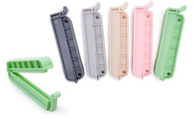 스내지 파워 봉지집게 5P, 미니, 3세트