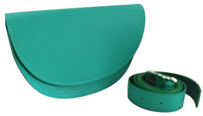 핫데이썸 힙색형 골프공주머니, 그린, 1개