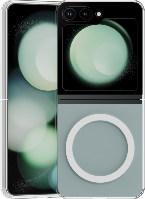 큐빅스 변색방지 맥세이프 호환 실리콘 젤리 휴대폰 케이스