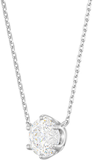 J.ESTINA 女款 WHITEMOND 1克拉項鍊 + 購物袋