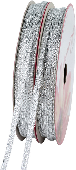 노크원 슈퍼금사 리본 3mm, 실버, 2개, 16.4m
