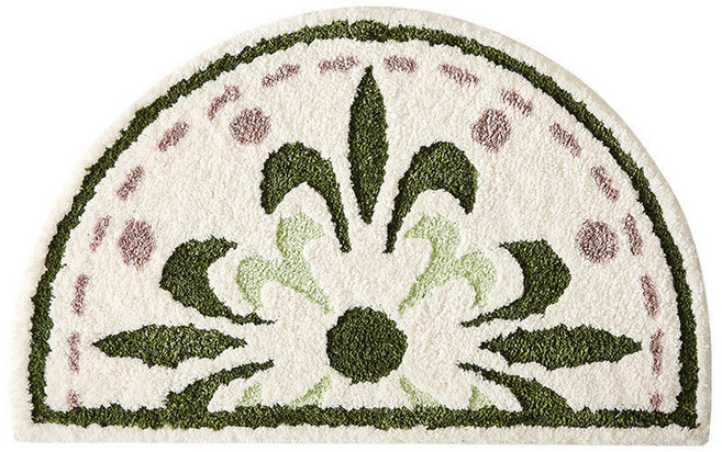 길그리 반원 플라워 발매트, 08 F008