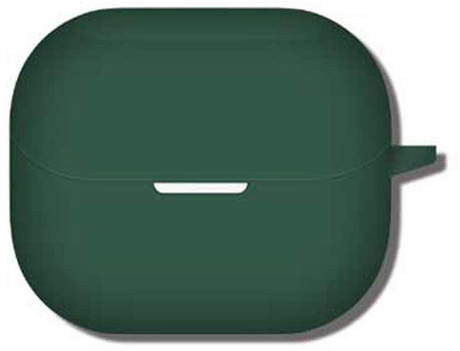 텐브릿지 깔끔한 무광매트 실리콘 케이스, 그린, 갤럭시 버즈 3 / 3프로 호환, 1개