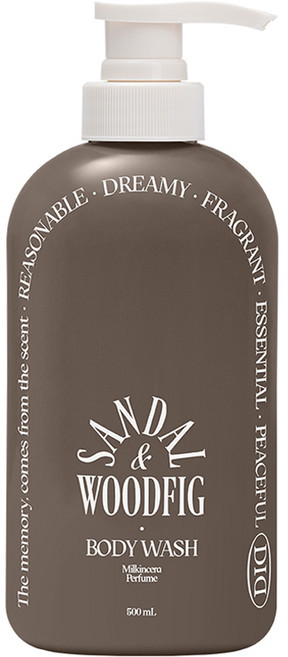 오디드 밀크인세라 퍼퓸 바디워시 샌달우드피그, 1개, 500ml