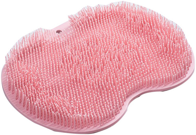 조니프리 바디 풋브러쉬, 핑크, 1개입, 1개