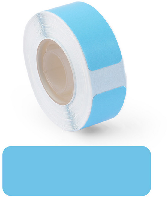 카피어랜드 D30S 전용 라벨스티커 DCP1450-130BU 130p, 블루, 50mm