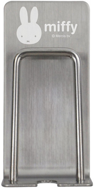 미피 스테인리스 칫솔 양치컵 걸이, 혼합색상, 1개