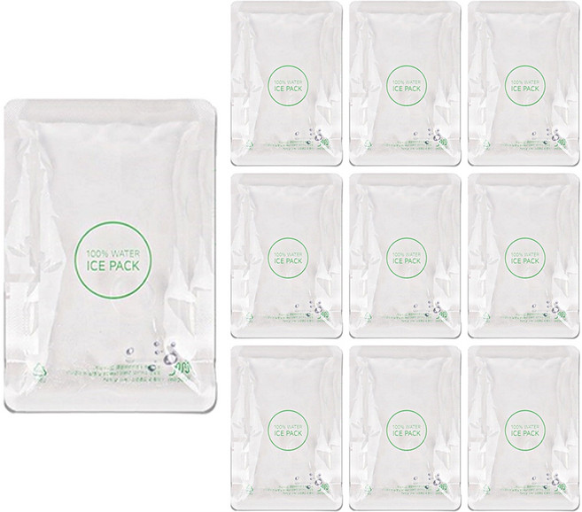 우림 예담유통 워터완제품 아이스팩 16 x 23 cm, 1개입, 10개