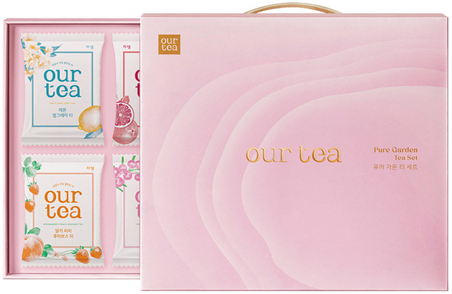 아워티 퓨어 가든 티 세트, 티 6종 x 5p, 1세트