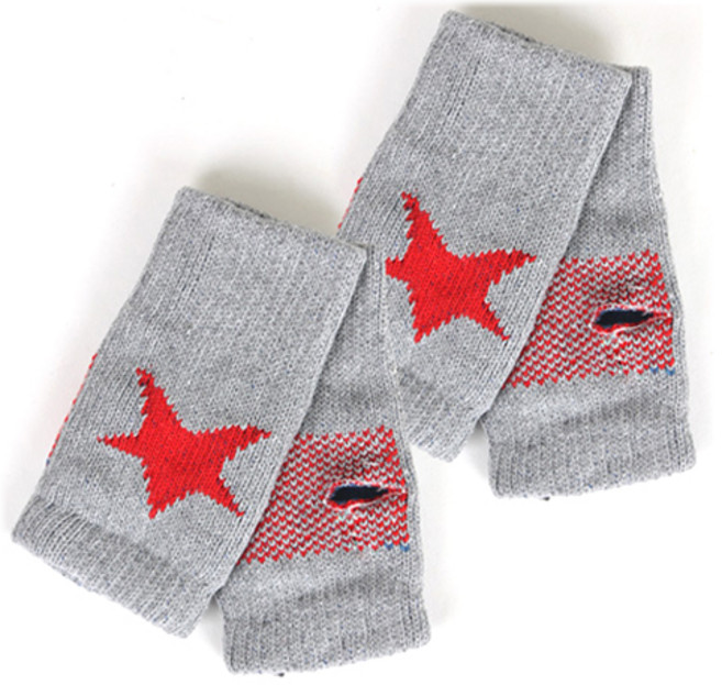 빅스타 반장갑 핸드워머 양손용 2세트, 그레이, 2개