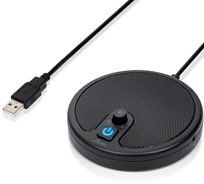 브리츠 유선 회의용 USB 데스크탑 마이크, BLACK, BZ-STM35
