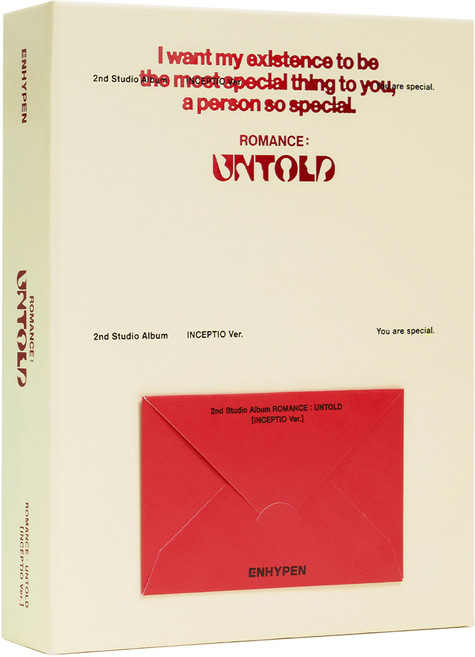 ENHYPEN 正規2輯《ROMANCE:UNTOLD》(版本隨機), 1CD