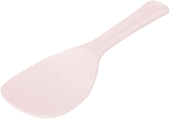 도블레 밥풀이 달라붙지 않는 향균 주걱, 핑크, 1개