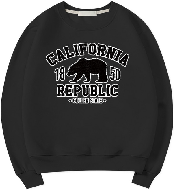 일루소 남녀공용 리퍼블릭 소프트 특양면 맨투맨