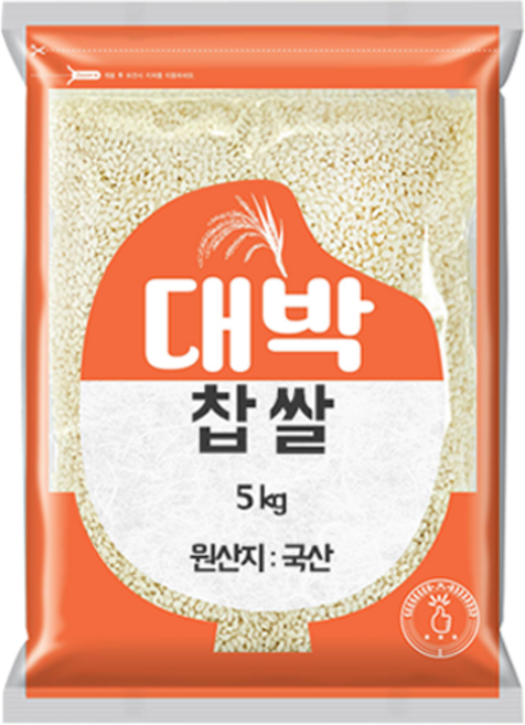 광복 대박 찹쌀, 5kg, 1개