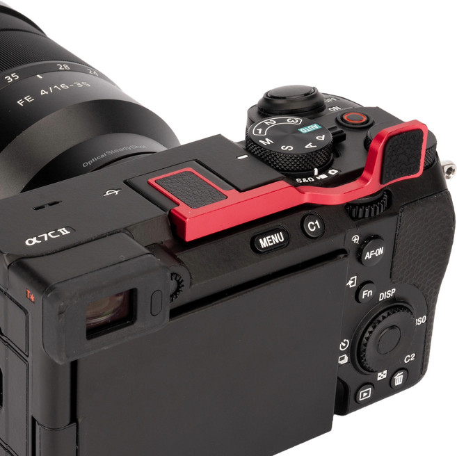 코엠 소니 카메라 엄지그립 A7C2 A7CR, TA-A7CII(레드), 1개