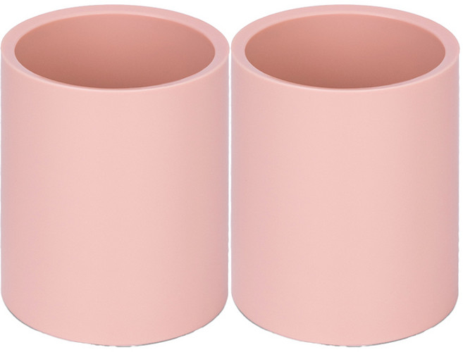 누사인 원형 펜꽂이 ENS023, 핑크, 2개