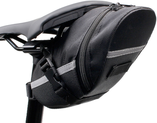 BTR 안장가방, 블랙, 1개