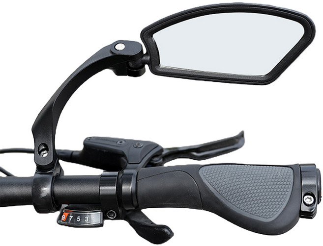 BTR 자전거 거울 우 BM-20, 1개, 블랙