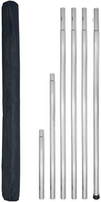 월드크린 알루미늄 페인트 롤러대 6단 + 보관가방, 1개