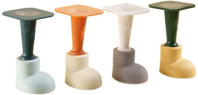 레디박스 문쾅방지 무타공 도어스토퍼, 혼합색상, 4개